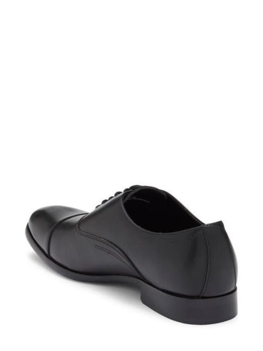 NWT Nordstrom Derby Dress Shoe Harry Black Cap Toe Men Size 9 - Picture 11 of 12